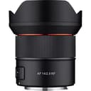 عدسة كاميرا 14 مم وفتحة العدسة القصوى f / 2.8 سام يانج Samyang AF Lens