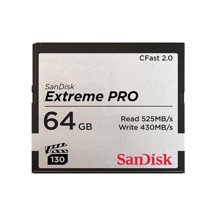 بطاقة ذاكرة 64 جيجا بايت سي فاست سان ديسك SanDisk C-fast 2.0 Extreme Pro