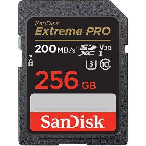 بطاقة ذاكرة 64 جيجا بايت سرعة قراءة 200 وكتابة 140 ميجا بايت في الثانية سان ديسك SanDisk SDXC Card Extreme Pro