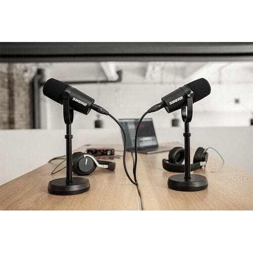 ميكروفون بودكاست مع تقنية عزل الصوت شور Shure MV7X Podcast XLR Microphone