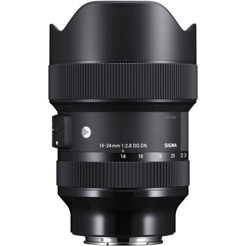 عدسة كاميرا للتكبير 14 _24 مم متوافقة مع Sony E سيجما Sigma 14-24mm f/2.8 DG DN Art Lens for Sony E