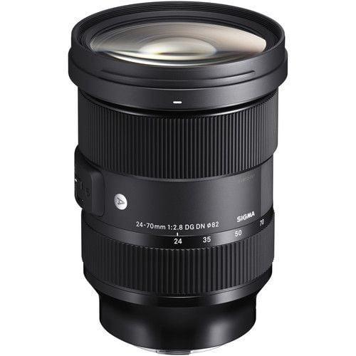 عدسة كاميرا  24 _ 70 مم متوافقة مع Sony E صناعة اليابان سيجما Sigma 24-70mm f/2.8 DG DN Art Lens for Sony E