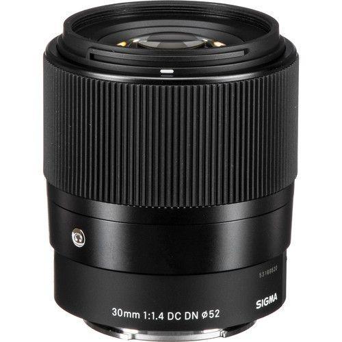 عدسة كاميرا 30 ملم متوافقة مع Sony E Mount صناعة اليابان سيجما Sigma 30mm F/1.4 DC DN contemporary lens for Sony E Mount