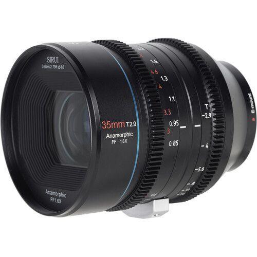 عدسة كاميرا 33 مم متوافقة مع Sony E سيروي Sirui 35mm T2.9 1.6x Full-Frame Anamorphic Lens Sony E