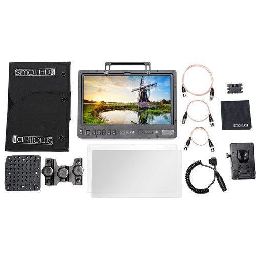 SmallHD 1303 HDR 13" Production Monitor V-Mount Kit - SW1hZ2U6MTkyOTQyMg==