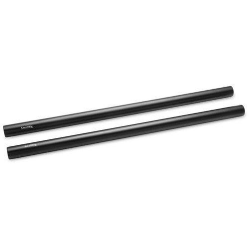 زوج قضبان ألومنيوم 15 مم لتركيب ملحقات الكاميرا سمول رينج SmallRig 15mm Aluminum Rod Pair Black 12"