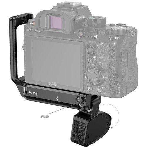 قفص كاميرا سوني الفا المنيوم سمول ريغ SmallRig L-Bracket for Sony Alpha 7R IV & Alpha 9 II - SW1hZ2U6MTk1MTExNw==