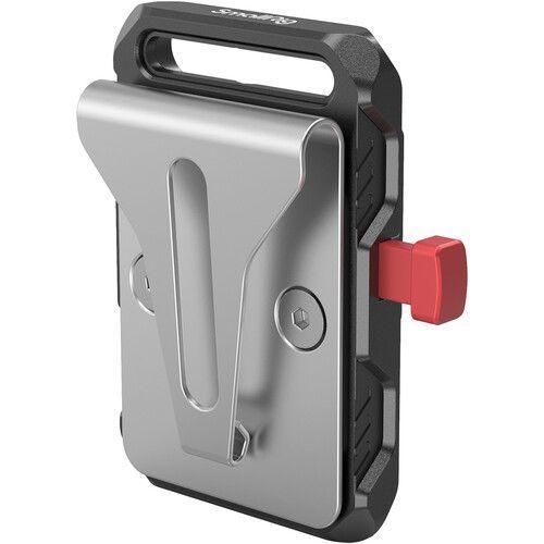 لوحة تثبيت بطارية مع مشبك حزام سمول رينج SmallRig Mini V-Lock Battery Plate with Belt Clip