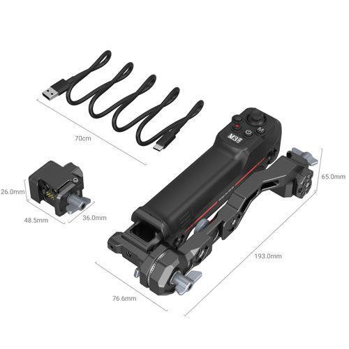 مقبض يد للكاميرا للتحكم اللاسلكي متوافق مع DJI RS Series سمول رينج SmallRig Wireless Control Sling Handgrip for DJI RS Series - SW1hZ2U6MTk0NTI3Mw==