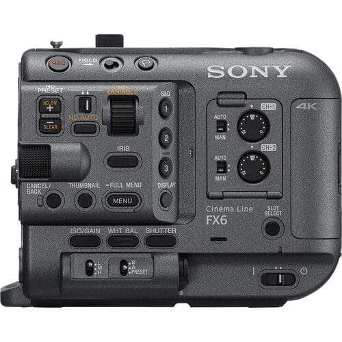 كاميرا سوني FX6 اطار كامل 4K 60 ميجابكسل Sony FX6 Full-Frame Cinema Camera