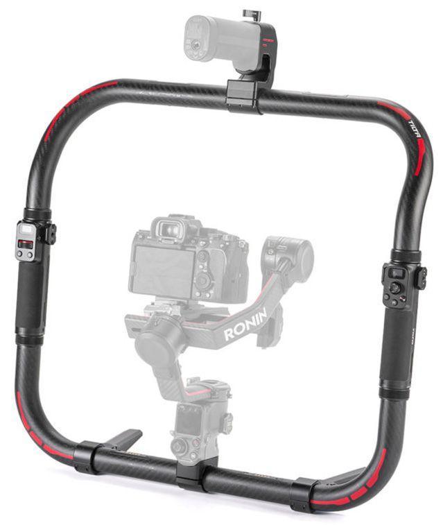 حامل كاميرا متوافق مع كاميرا DJI RS 3 Pro and RS 2 Gimbals أسود تيلتا Tilta Advanced Ring Grip for DJI RS 3 Pro and RS 2 Gimbals