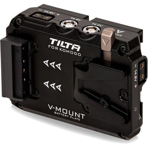 Tilta Dual Canon BP to V-Mount Battery Plate Adapter for RED Komodo (Black)