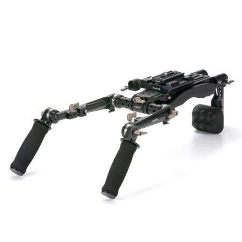 جهاز كتف لتثبيت الكاميرا أسود تيلتا Tilta Tiltaing Lightweight Shoulder Rig