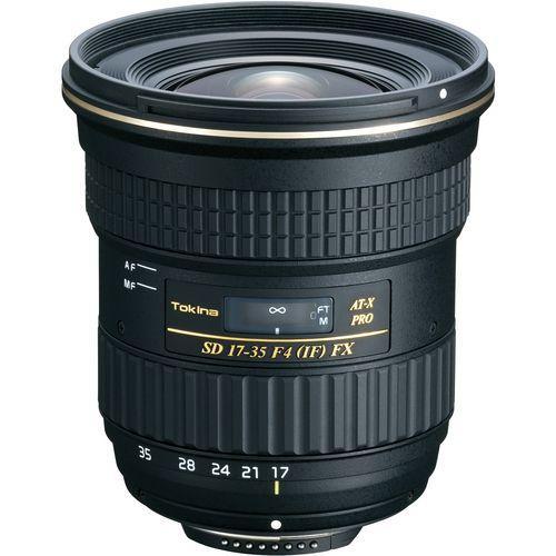 كام لينز تكبير وتصغير لكاميرات كانون 17-35 ملم فتحة f/4 توكينا Tokina 17-35mm f/4 Pro FX Lens for Canon Cameras