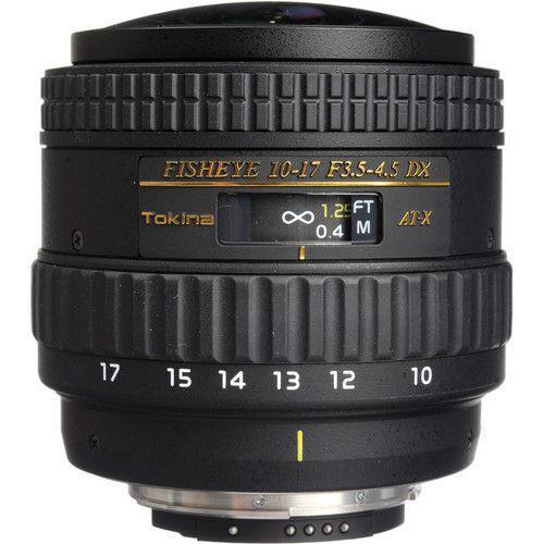 Tokina AT-X 107 AF DX 10-17mm f/3.5-4.5 Fisheye Zoom for Nikon - SW1hZ2U6MTkzNzg3OQ==