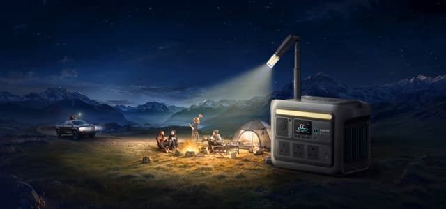 بطارية متنقلة للرحلات انكر سوليكس سي 800 بلس 768 واط/ساعة Anker Solix C800 Plus Portable Power Station