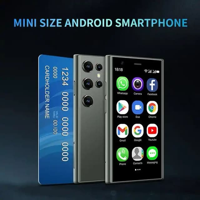 Soyes S23 Pro Smartphone 2GB+16GB Android 3G Wifi GPS Google Play Super Mini Pocket Cell Phone
