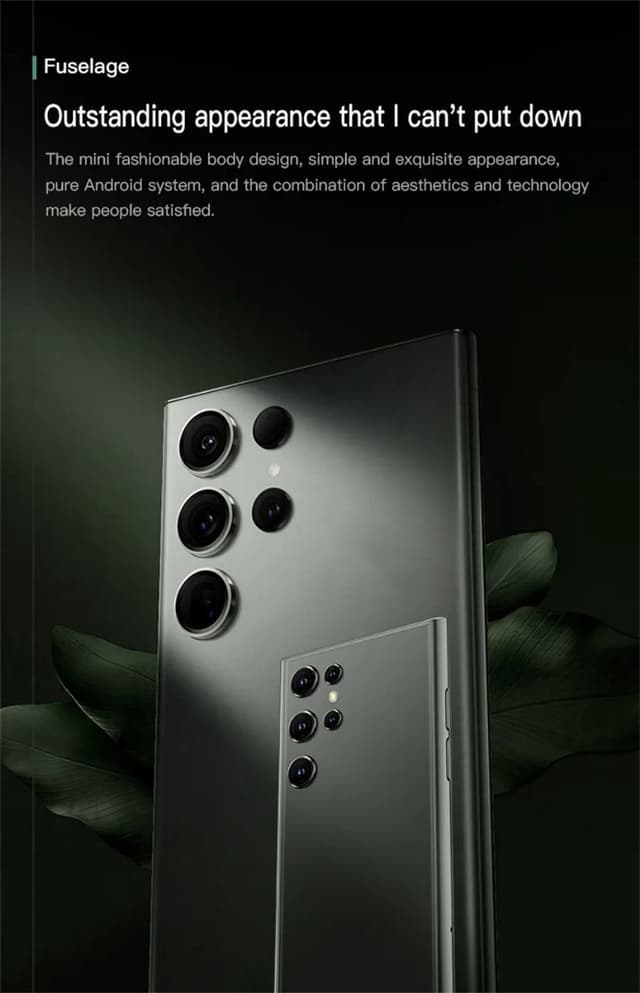 Soyes S23 Pro Smartphone 2GB+16GB Android 3G Wifi GPS Google Play Super Mini Pocket Cell Phone