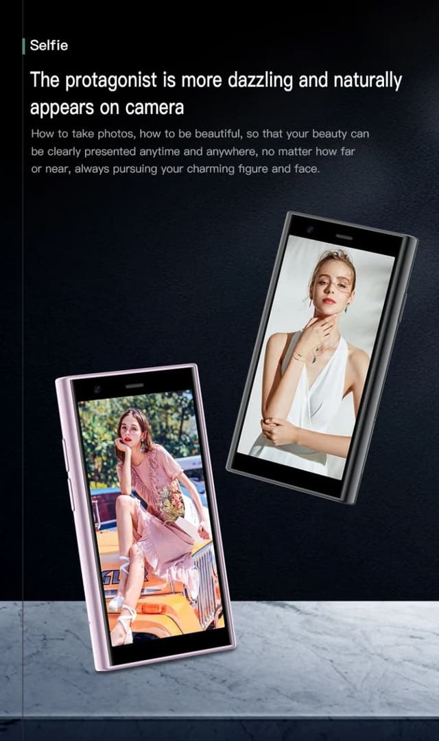 Soyes S23 Pro Smartphone 2GB+16GB Android 3G Wifi GPS Google Play Super Mini Pocket Cell Phone