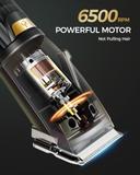 مجموعة حلاقة للرجال جلاكر 2 ماكينه حلاقه شعر راس واللحية مع رؤوس متعددة Glaker Professional Cordless Hair Clippers Kit