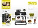 DSP Professional Espresso Machine With Coffee Grinder 2250W 20Bar