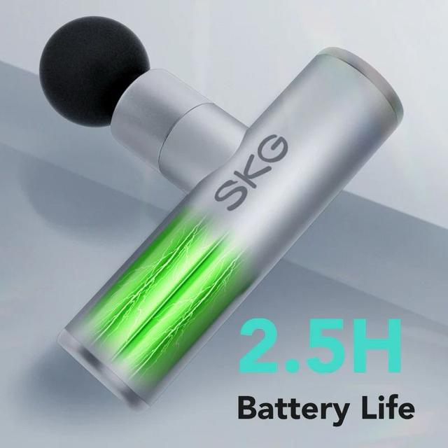 مسدس مساج محمول إس كيه جي مع 4 وضعيات تدليك SKG F3 Lite Massage Gun