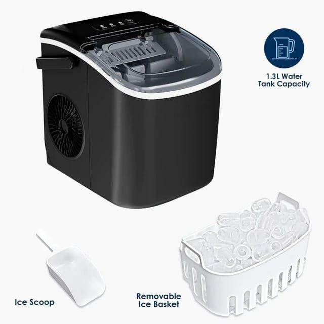 صانعة ثلج منزلية 1.2 لتر Portable Ice Maker Machine - SW1hZ2U6MTk2MzM2MQ==