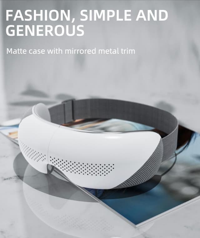 Eye Massager With Heat Vibration 1200mAh 