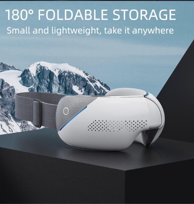 Eye Massager With Heat Vibration 1200mAh 