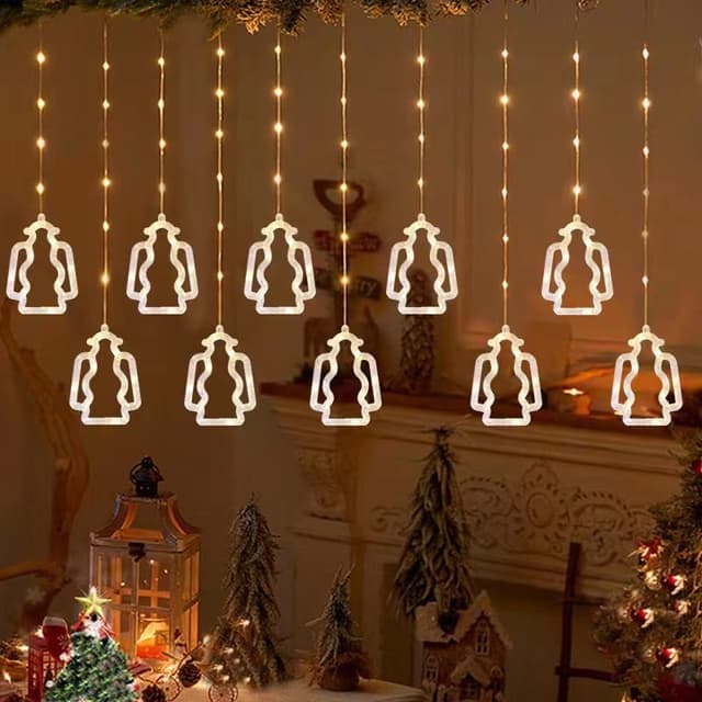 زينة رمضان للبيت مع إضاءة على شكل فانوس 5 متر Toby's Ramadan Light Decoration