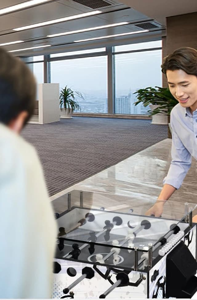 Nine-Star Foosball Soccer Table