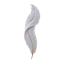 ديكور جدار غرف نوم اضاءة حائط على شكل ريشة Luxury Bedroom Feather Decorative Wall Lamp
