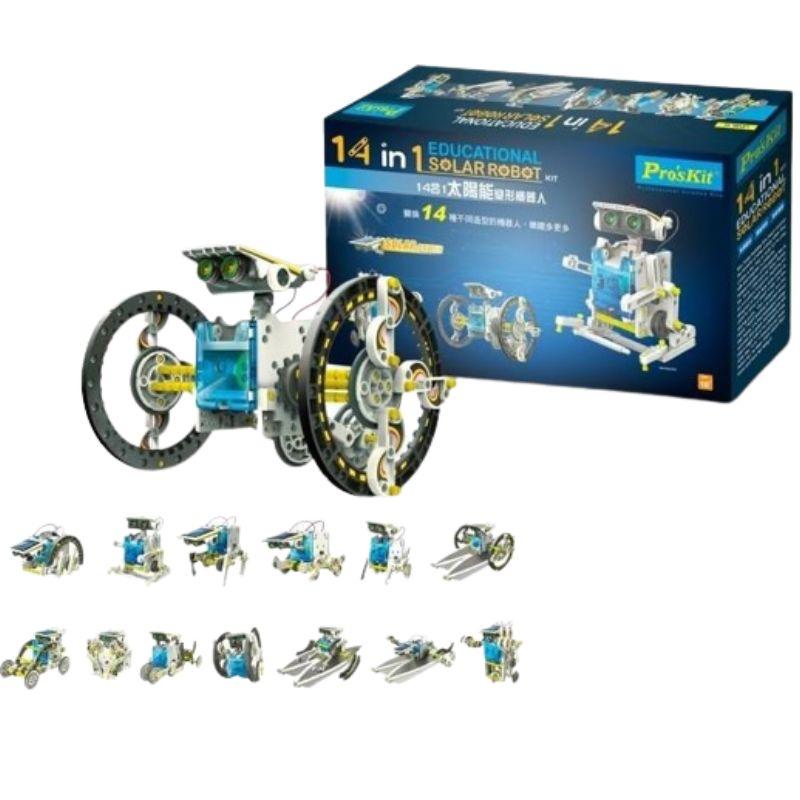 Proskit 14 IN 1 Educational Solar Robot Kit GE-615