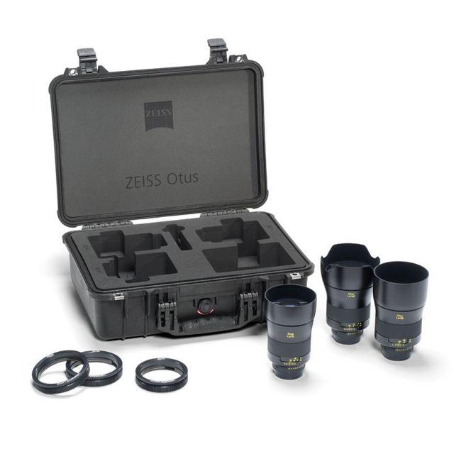 مجموعة عدسات نيكون لكاميرات كانون EF (28 و55 و85 ملم) مع حقيبة زيس ZEISS Otus ZE Bundle Lenses for Canon EF - SW1hZ2U6MTkyNzQ4Mw==
