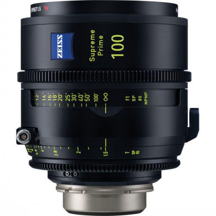 عدسة كاميرا برايم 100 ملم متوافقة مع حامل pl زيس ZEISS Supreme Prime T1.5