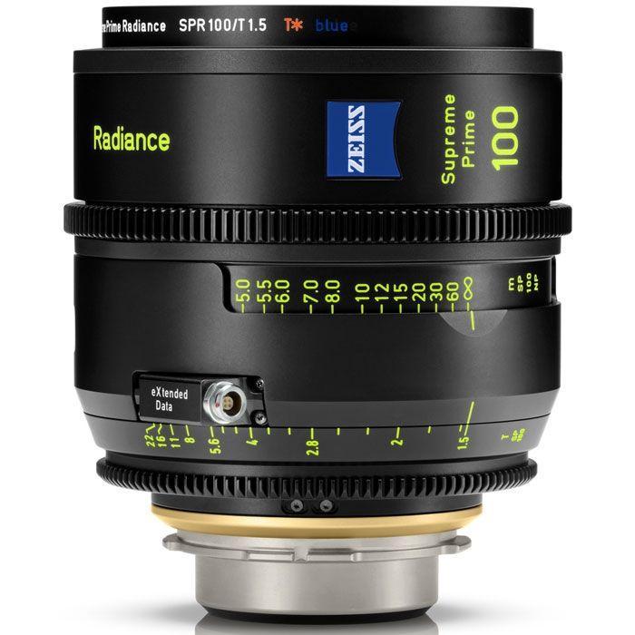 عدسة كاميرا برايم 100 ملم مع خاصية التوهج ومتوافقة مع حامل PL زيس ZEISS Supreme Prime Radiance T1.5