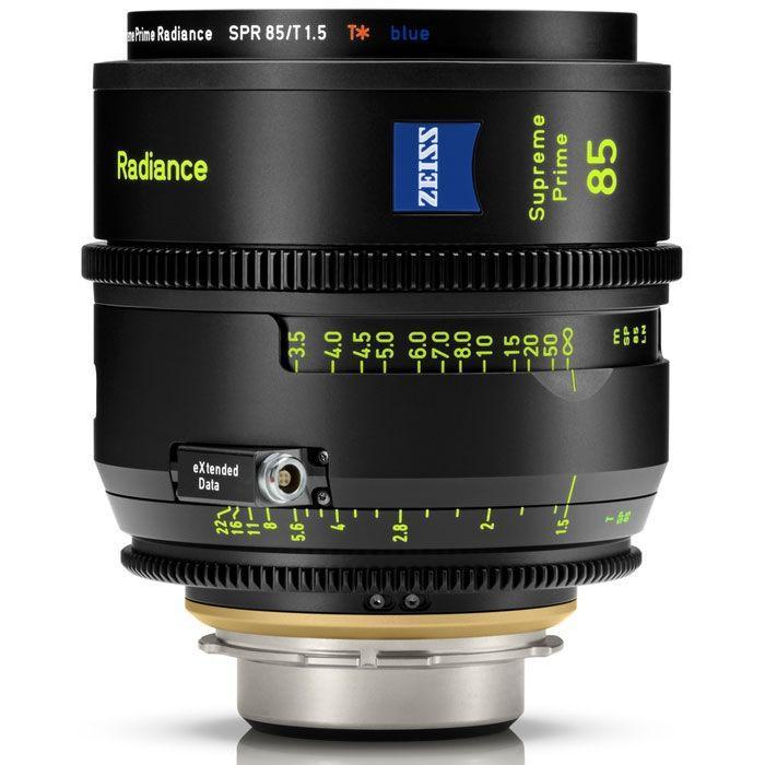 عدسة كاميرا برايم 85 ملم مع خاصية التوهج ومتوافقة مع حامل PL زيس ZEISS Supreme Prime Radiance T1.5