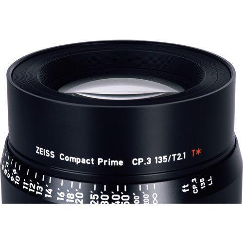 عدسة كاميرا 135 ملم متوافقة مع حامل كانون ef زيس Zeiss CP.3 T2.1 Compact Prime Lens - SW1hZ2U6MTkyODgwOA==