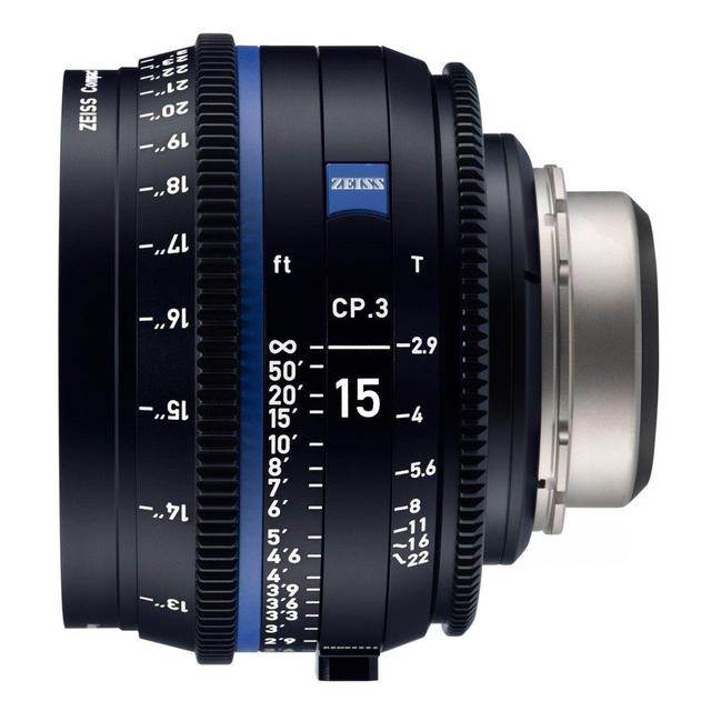 Zeiss CP.3 15mm T2.9 Compact Prime Lens (PL Mount, Meters) - SW1hZ2U6MTkyODgxOQ==