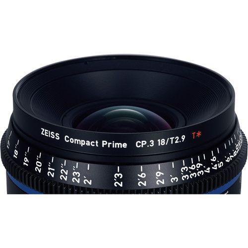 عدسة كاميرا برايم 18 ملم متوافقة مع كاميرات كانون التي تدعم كانون EF زيس Zeiss CP.3 T2.9 Compact Prime Lens - SW1hZ2U6MTkyOTE4OQ==