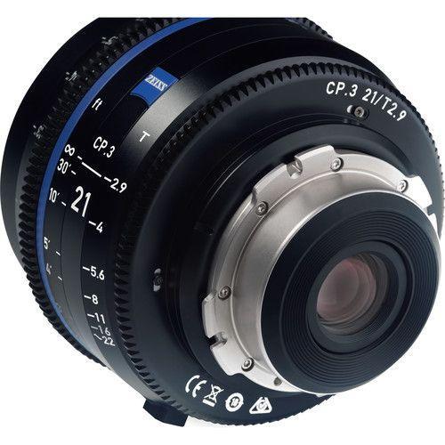 عدسة كاميرا برايم 21 ملم متوافقة مع كاميرات كانون التي تدعم كانون EF زيس Zeiss CP.3 T2.9 Compact Prime Lens - SW1hZ2U6MTkyOTczNA==