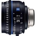 عدسة كاميرا 25 مم برايم متوافقة مع كانون ef زيس Zeiss CP.3 T2.1 Compact Prime Lens - SW1hZ2U6MTkyOTczOQ==