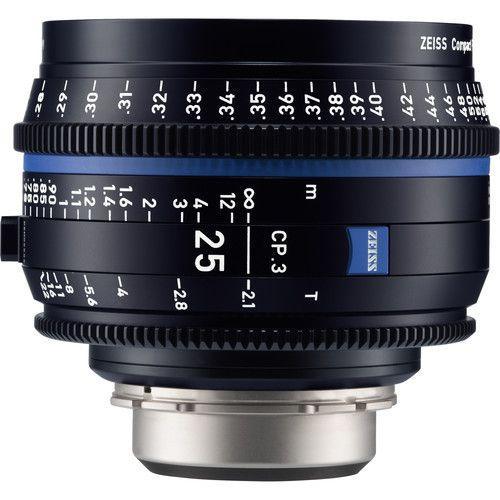 عدسة كاميرا 25 مم برايم متوافقة مع كانون ef زيس Zeiss CP.3 T2.1 Compact Prime Lens - SW1hZ2U6MTkyOTczNw==