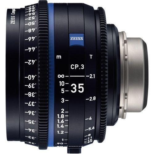 Zeiss CP.3 35mm T2.1 Compact Prime Lens (Canon EF Mount, Meters) - SW1hZ2U6MTkyOTc0NA==