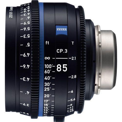 عدسة كاميرا متوافقة مع حامل كانون ef بعد بؤري 85 ملم زيس Zeiss CP.3 T2.1 Compact Prime Lens - SW1hZ2U6MTkyOTc1NA==