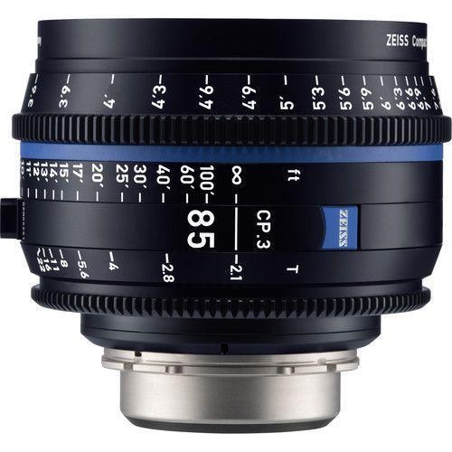 عدسة كاميرا متوافقة مع حامل كانون ef بعد بؤري 85 ملم زيس Zeiss CP.3 T2.1 Compact Prime Lens