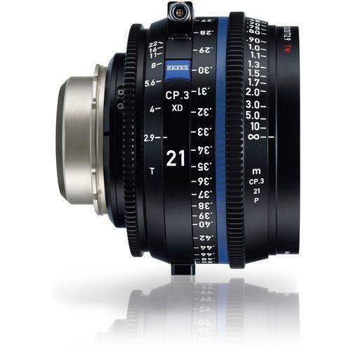 عدسة كاميرا برايم 21 ملم مزودة بمنفذ نقل البيانات متوافقة مع حامل PL زيس Zeiss CP.3 XD T2.9 Compact Prime Lens - SW1hZ2U6MTkyODc1NQ==
