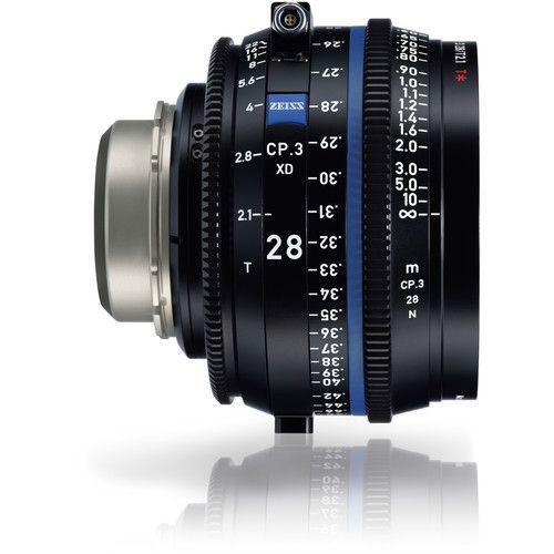 عدسة كاميرا برايم متوافقة مع حامل PL مع تقنية نقل البيانات 28 ملم زيس Zeiss CP.3 XD T2.1 Compact Prime Lens - SW1hZ2U6MTkyODkzNw==