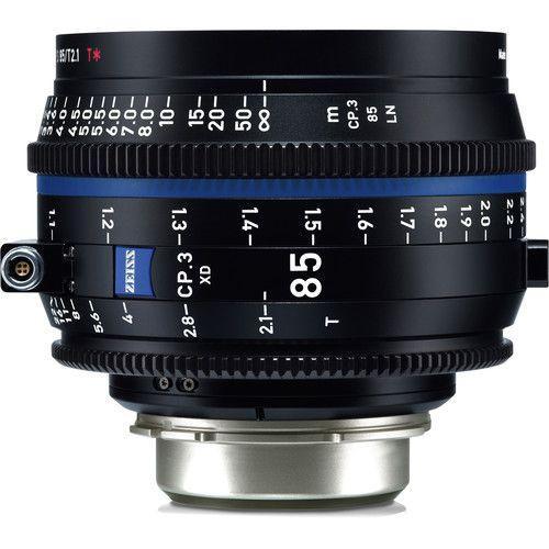 طقم عدسات كاميرا (15 و25 و35 و50 و85) ملم مع تقنية نقل البيانات ومتوافقة مع حامل PL زيس Zeiss CP.3 XD 5-Lens Set