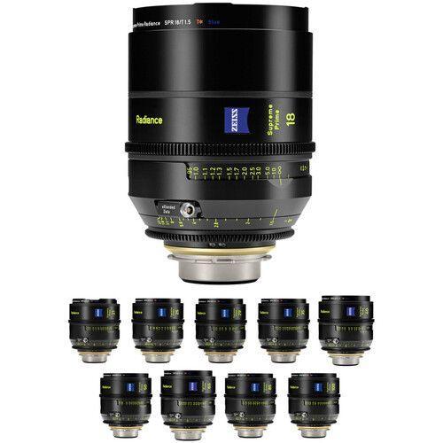 Zeiss Supreme Prime Radiance PL Meter Full Set (18, 21, 25, 29, 35, 40, 50, 65, 85, 100, 135)